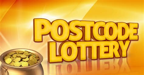 postcode lottery chances